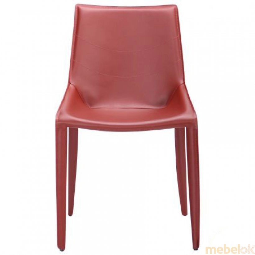 стілець з виглядом в обстановці (Стілець Tuscan червоний)