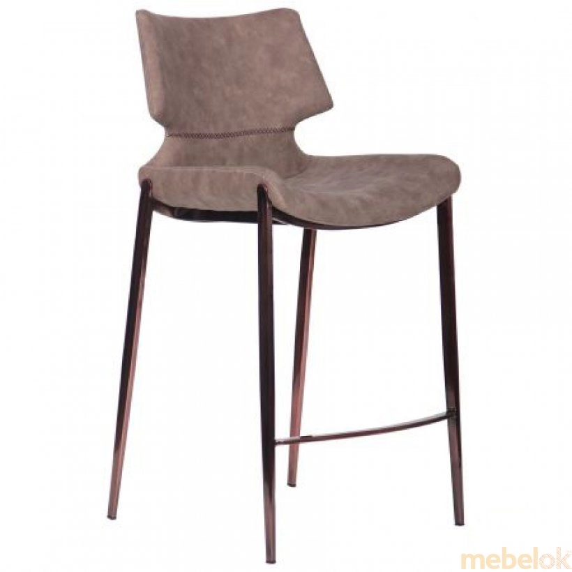 Барный стул Noir brass/basalt