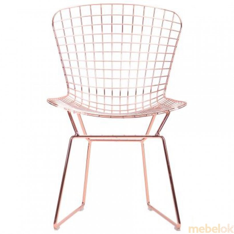 стул с видом в обстановке (Стул Rubi Розовый)