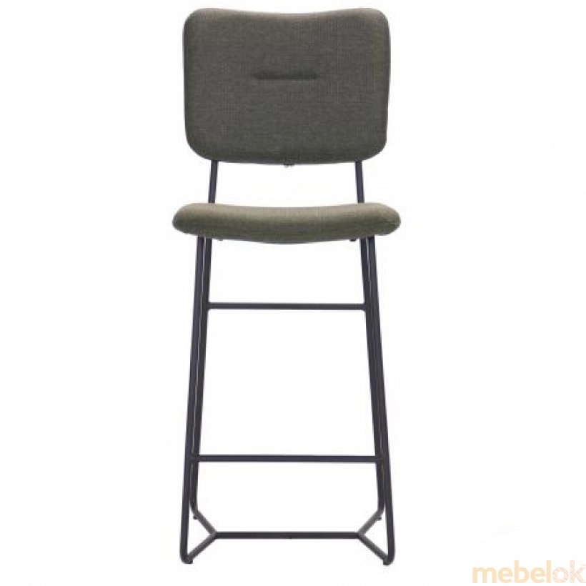 стілець з виглядом в обстановці (Стілець Alphabet F black/olive)
