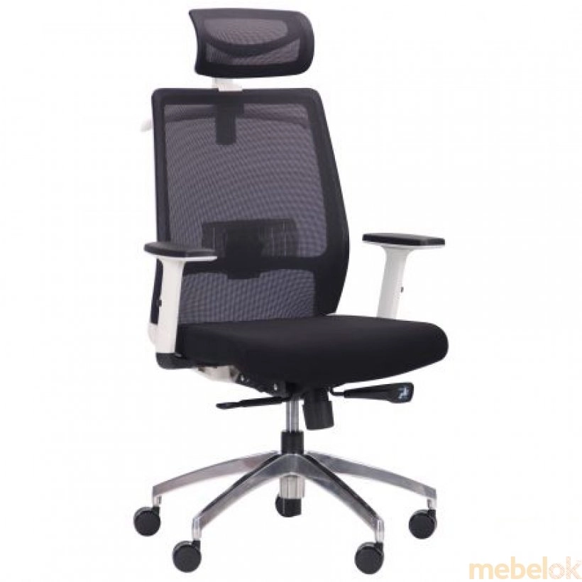 Крісло Install White Alum Black/Black (257600)
