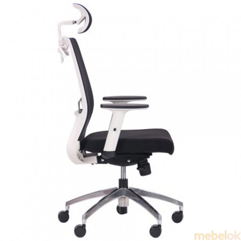 Крісло Install White Alum Black/Black (257600) від фабрики AMF (АМФ)