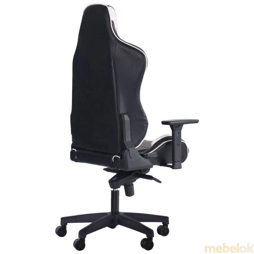 Кресло VR Racer Expert Idol (черный-белый) от фабрики AMF (АМФ)