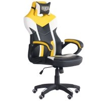 Крісло VR Racer Dexter Jolt (Чорний-жовтий)