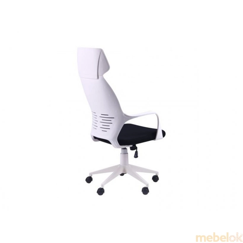 стілець з виглядом в обстановці (Крісло Concept білий/чорний)
