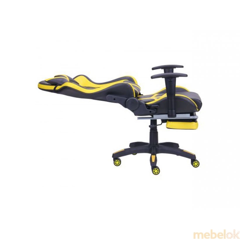 Крісло VR Racer BattleBee чорний/жовтий від фабрики AMF (АМФ)