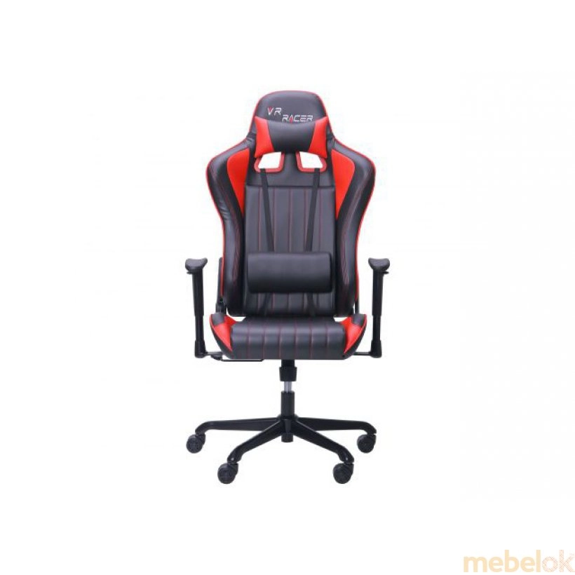 Кресло VR Racer Shepard черный/красный (38-515281)