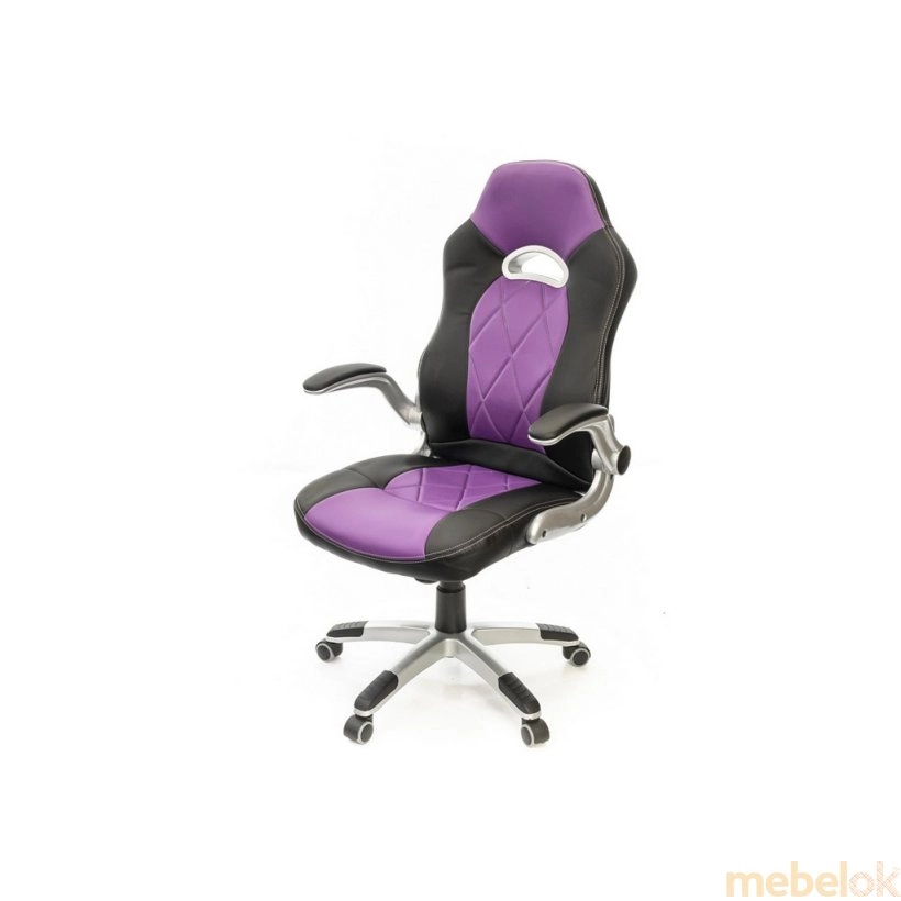 Кресло Форсаж-8 PL GTR TILT черно-фиолетовый