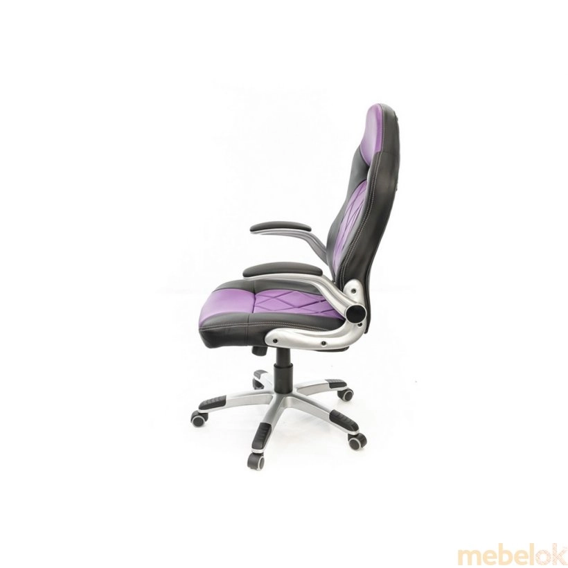 Кресло Форсаж-8 PL GTR TILT черно-фиолетовый от фабрики Аклас (Aklas)