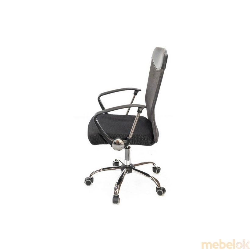 Кресло Ирвин CH TILT черно-серый от фабрики Аклас (Aklas)