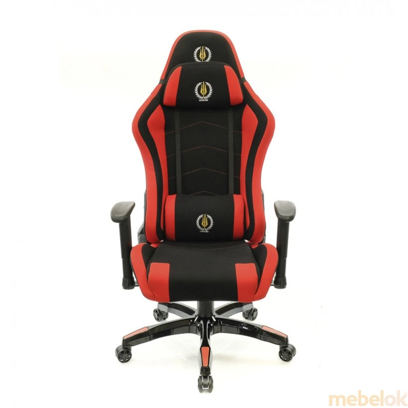 Кресло геймерское Френзи PL RL (Черный/красный) от фабрики Аклас (Aklas)