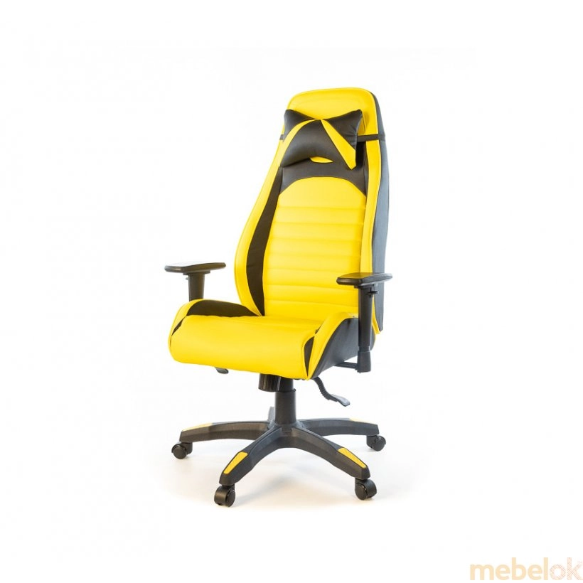 Кресло геймерское Хазард PL ANF (PU-черный/желтый)