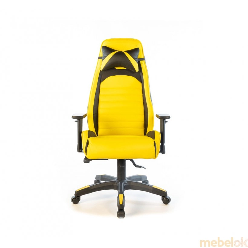 Кресло геймерское Хазард PL ANF (PU-черный/желтый) от фабрики Аклас (Aklas)