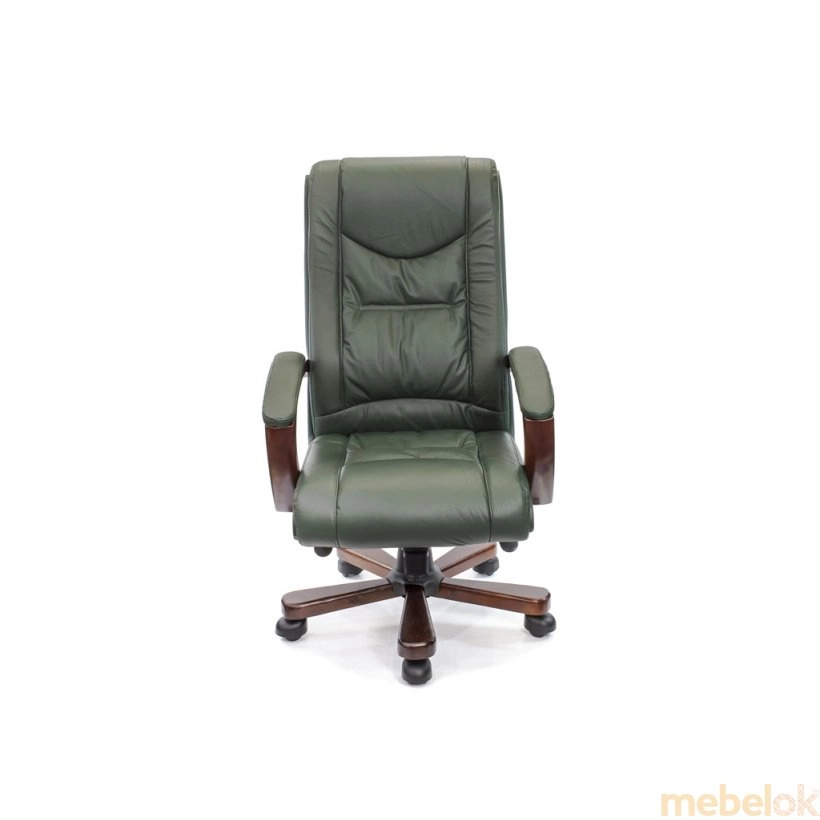 стул с видом в обстановке (Кресло Артур EX MB зеленый)