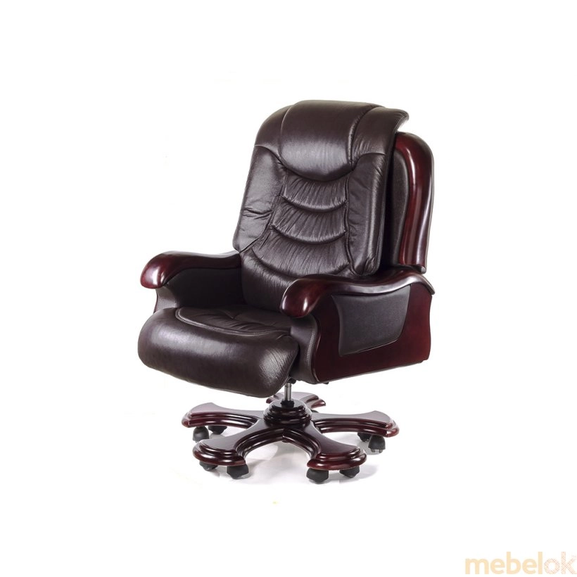 стул с видом в обстановке (Кресло Фараон EX RL коричневый)