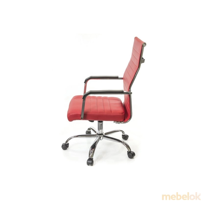 стул с видом в обстановке (Кресло Кап FX СН TILT красный)