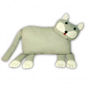 Іграшка-подушка кіт сірий