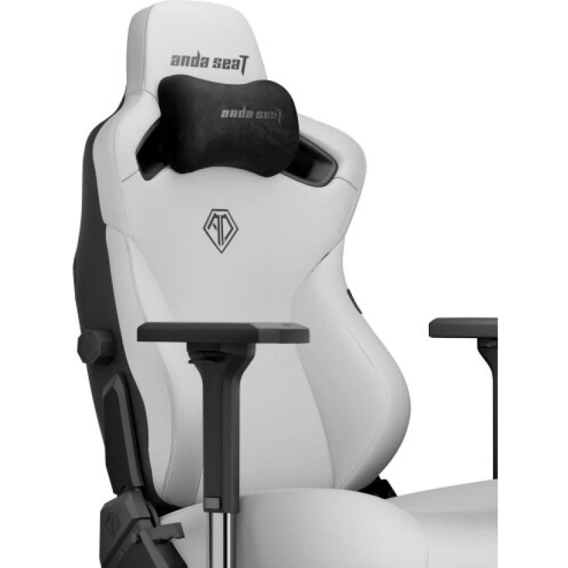 Кресло игровое Anda Seat Kaiser 3 Size L White с другого ракурса