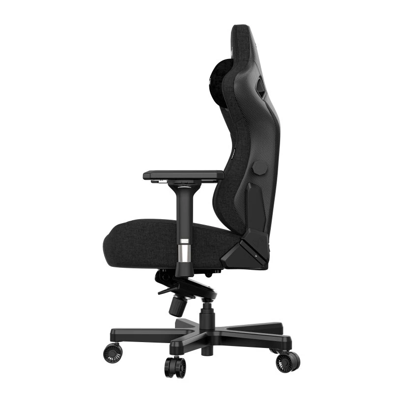 (Ігрове крісло Anda Seat Kaiser 3 Size XL Black Fabric) Andaseat (Андесіт)