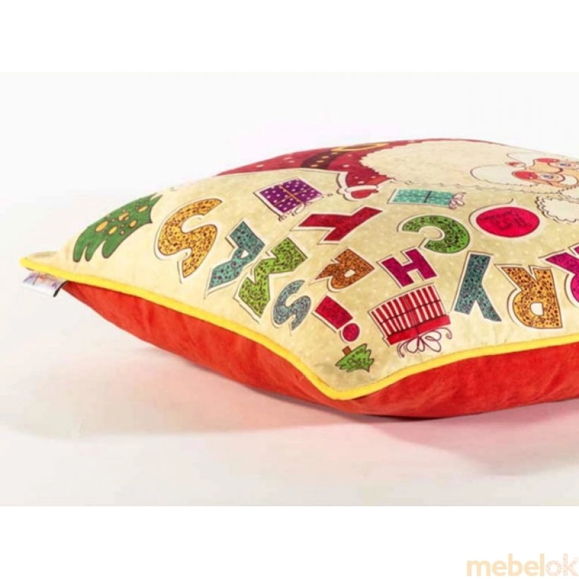 Подушка Новогодняя сказка-1 45х45 от фабрики Аполена Текстиль (Apolena textil)