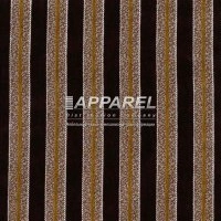 Ткань Шенилл Bruksel stripe brown