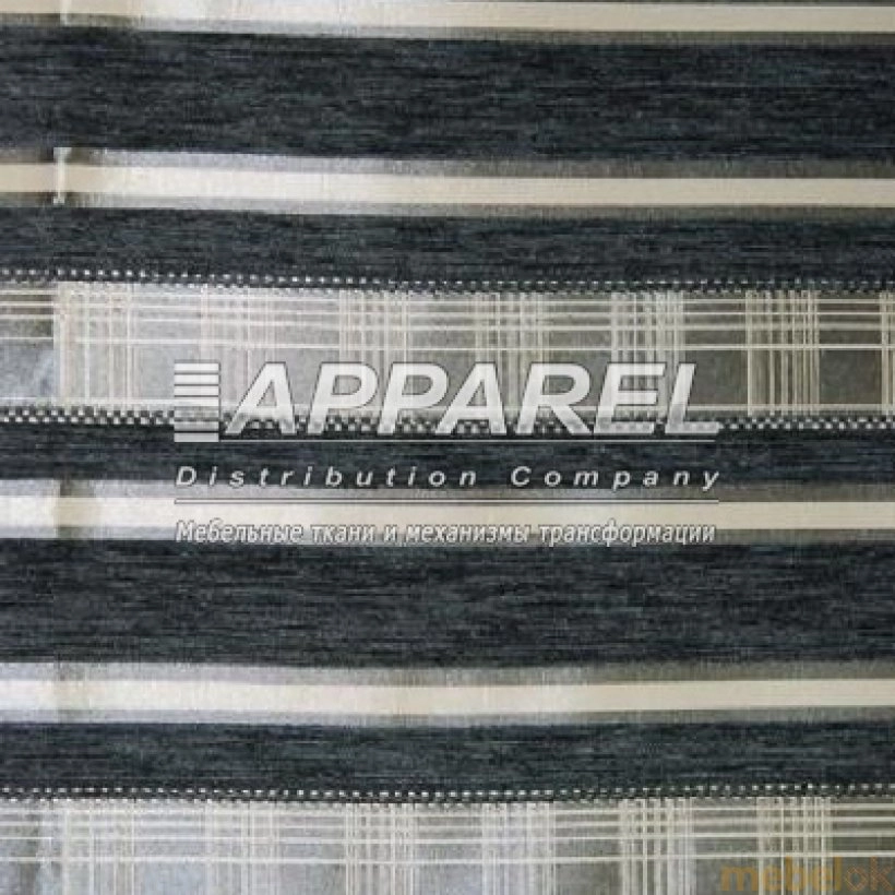 Ткань Шенилл Yaren grey stripe