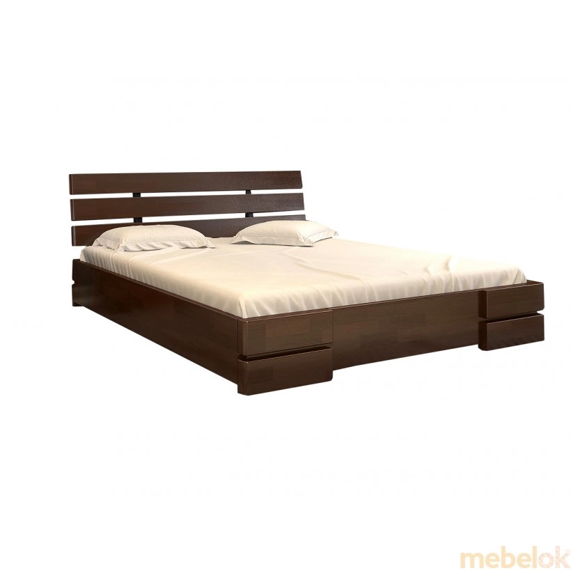 Ліжко далі люкс з підйомним механізмом сосна 160x190