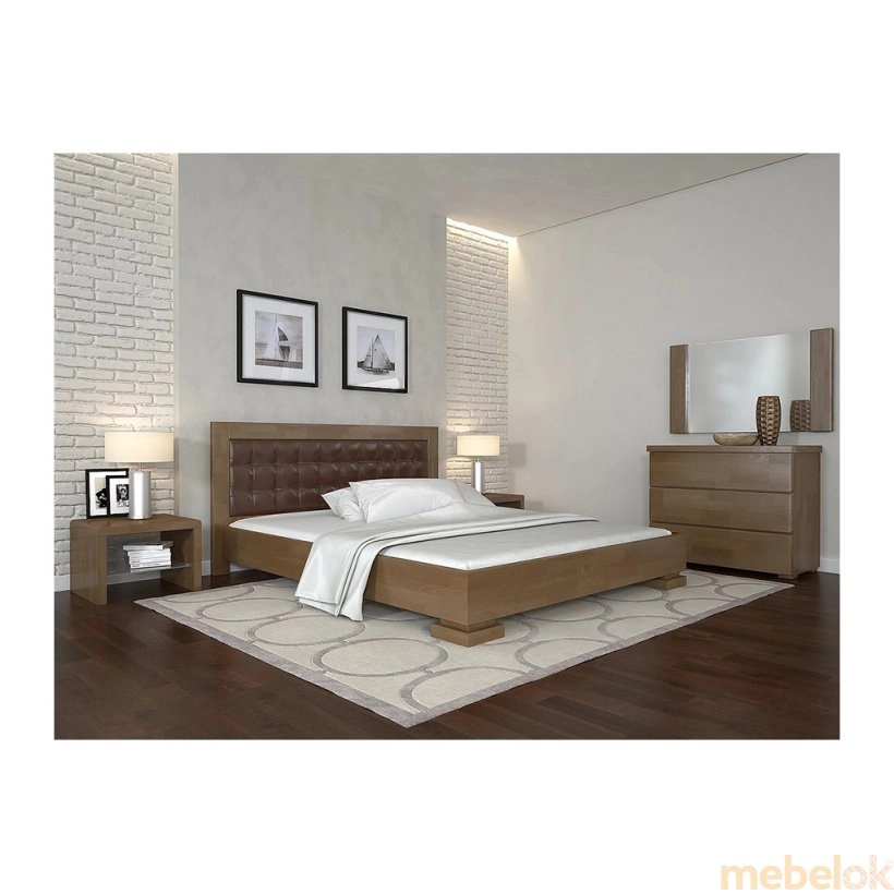 Кровать Монако сосна