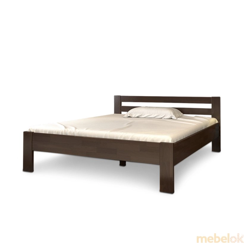 Односпальная кровать Омега сосна 90х190