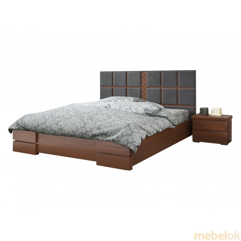 Ліжко Прованс з підйомним механізмом сосна 160x190