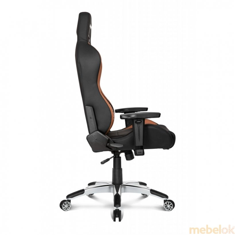 Кресло Akracing Premium V2 K700B black/brown с другого ракурса