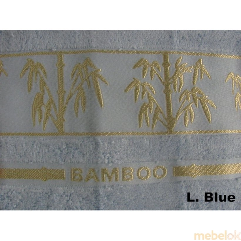 Полотенце Бамбук Arya Bonita 50х90 светло-голубое