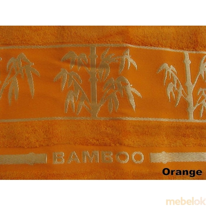 Полотенце Arya Бамбук Bonita оранжевое 90х150