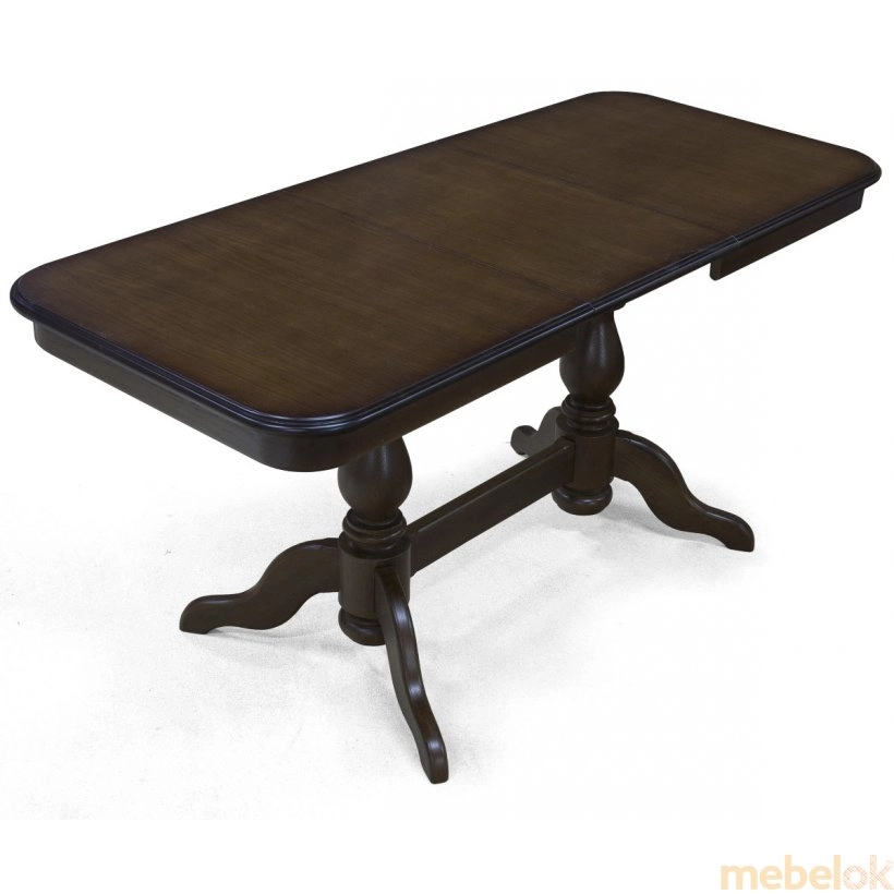 стіл з виглядом в обстановці (Стіл Аскалон 150-195х80 вільха)