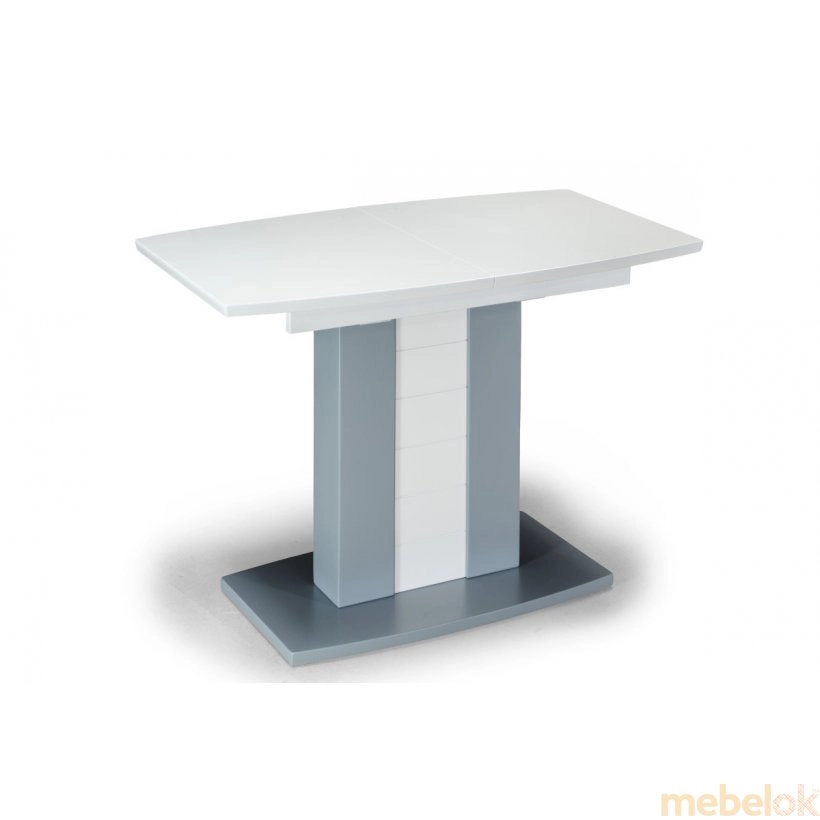 стіл з виглядом в обстановці (Стіл Брістоль 100-130х60 ясен)