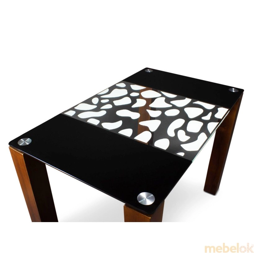 Стеклянный стол Долматинец