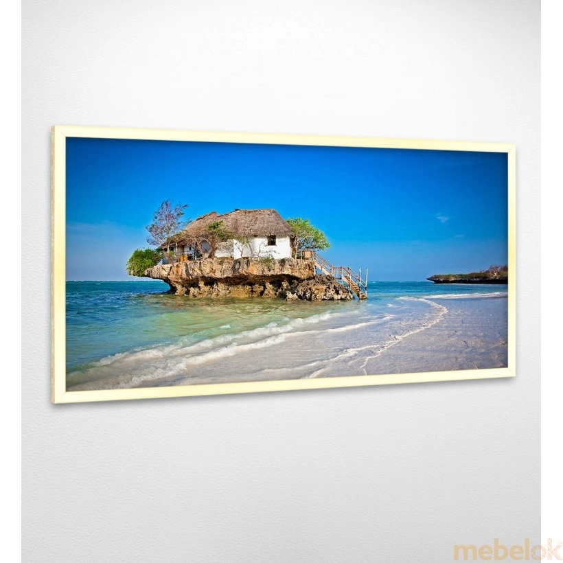 Панно в раме Дом у моря FP-1568 AL02 (120 x 65)