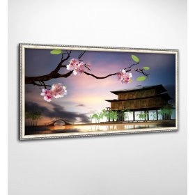 Панно в раме Сакура FP-1852 VI01 (120 x 65)