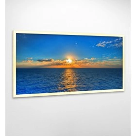 Панно в рамі Морський захід сонця FP-1586 AL02 (120 x 65)