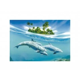 Панно Дельфины FP-777 (110 x 75)