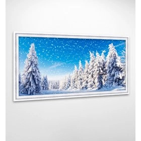 Панно в рамі зимовий пейзаж FP-1118 DJ01 (120 x 65)