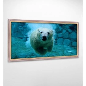 Панно в раме Полярный медведь FP-1800 MA04 (120 x 65)