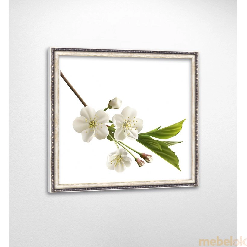 Панно в раме Цветок вишни FP-2043 JA01 (90 x 90)