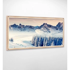 Панно в рамі Зимовий пейзаж FP-1127 JAS02 (120 x 65)