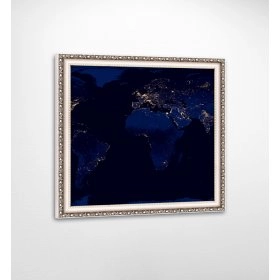 Панно у рамі Карта світу FP-1147 JA02 (90 x 90)