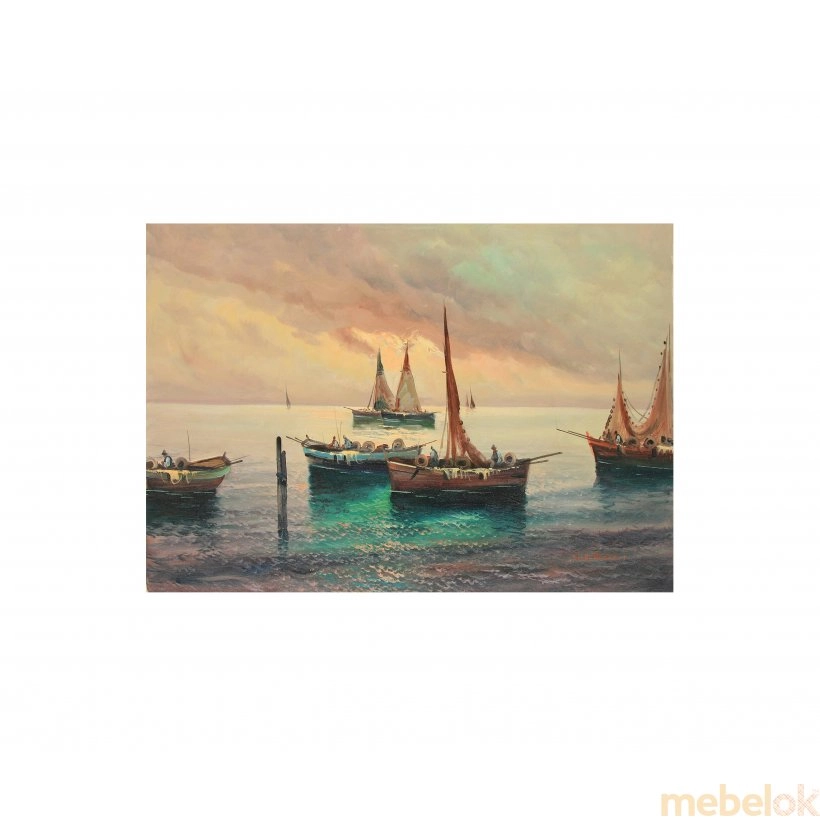 Панно Корабли FP-1405 (120 x 80)