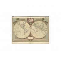 Панно Карта мира FP-1143 (140 x 100)