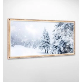 Панно в раме Зимний пейзаж FP-1126 JAS02 (120 x 65)