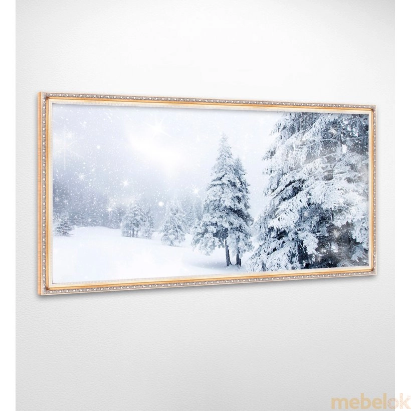 Панно у рамі Зимовий пейзаж FP-1126 JAS02 (120 x 65)
