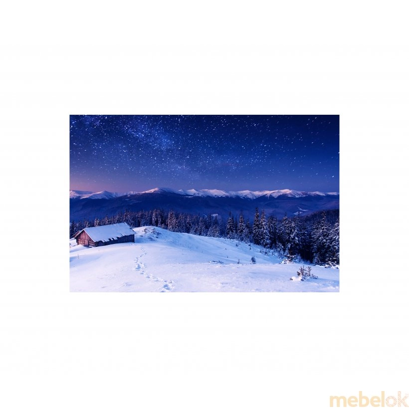 Панно Зимний пейзаж FP-1098 (120 x 80)